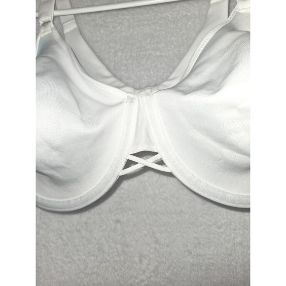 Vanity Fair Radiant Underwire Smooth Bra White 40d  76571 - Picture 5 of 6